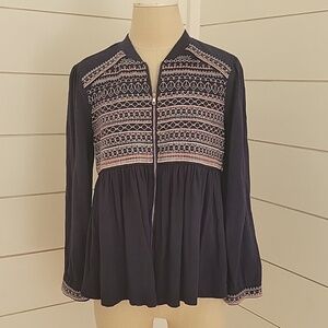 Octavia small embroidered swing jacket